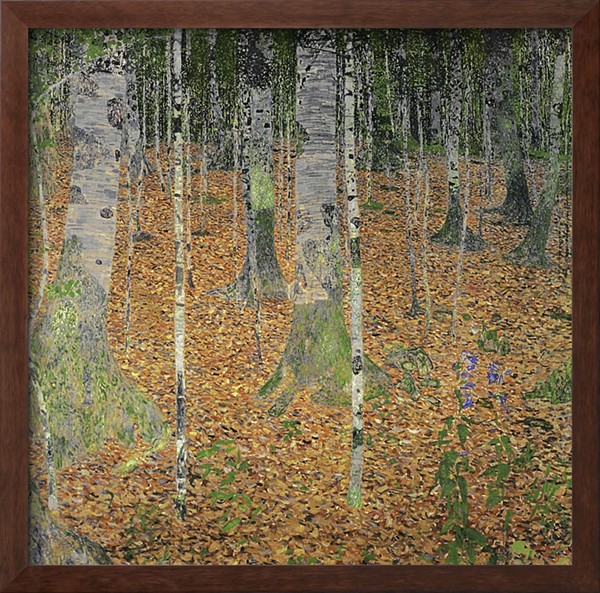 The Birch Wood - Gustav Klimt Paintings